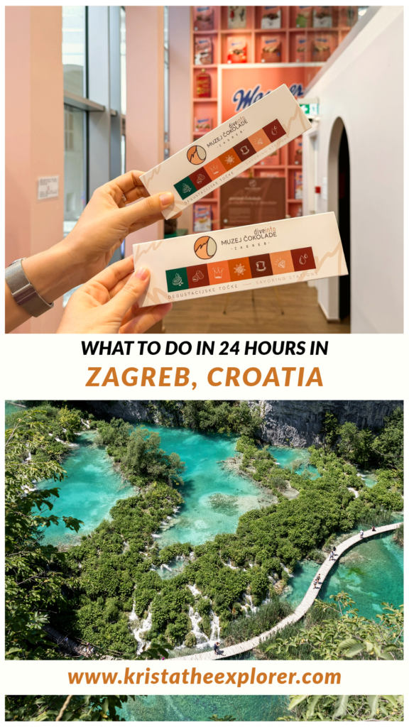 Zagreb | Krista the Explorer Chocolate museum and aerial view of Plitvice Lakes.