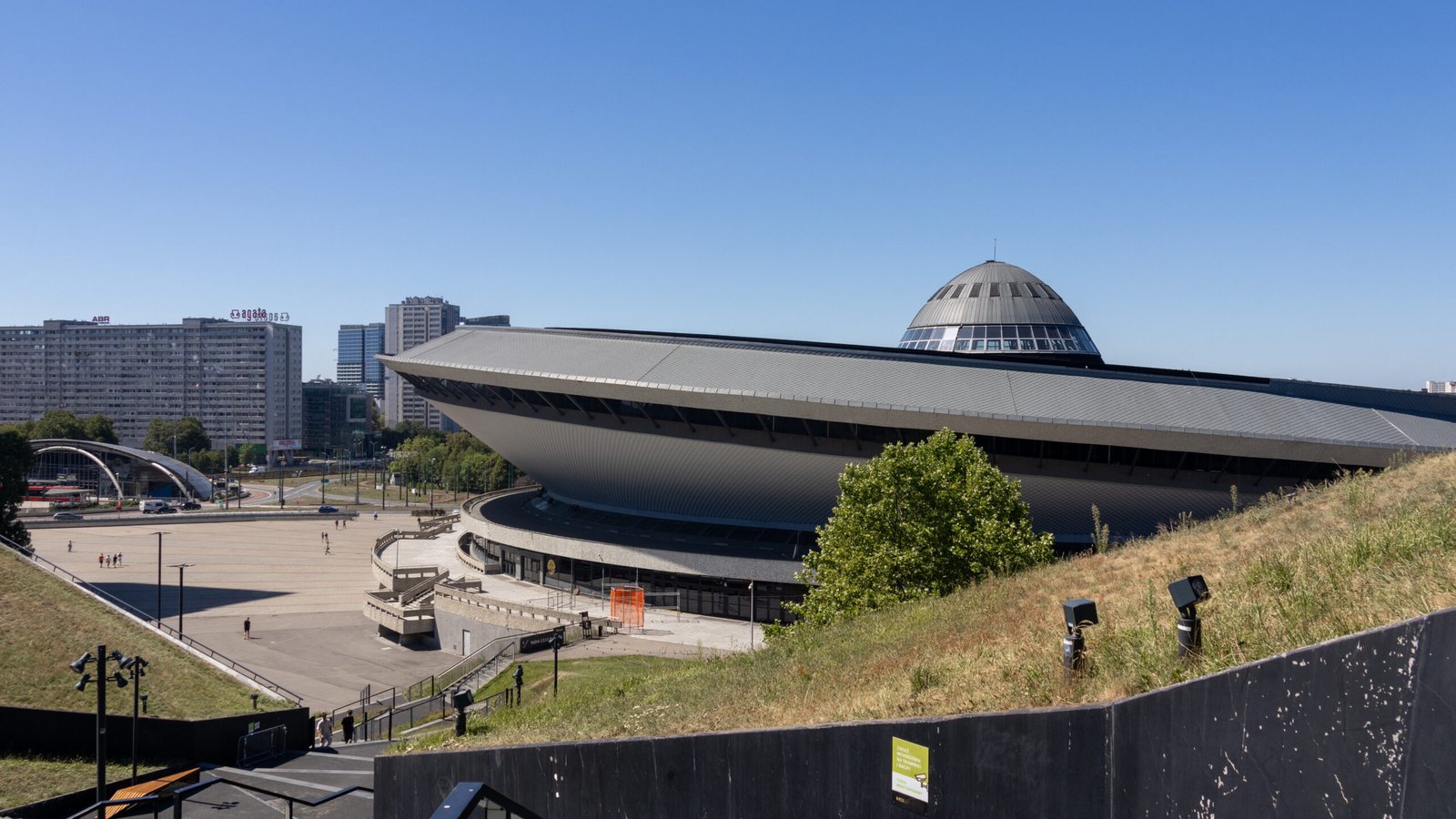 Katowice | Krista the Explorer | Krista the Explorer Multi-purpose venue shaped like a spaceship.