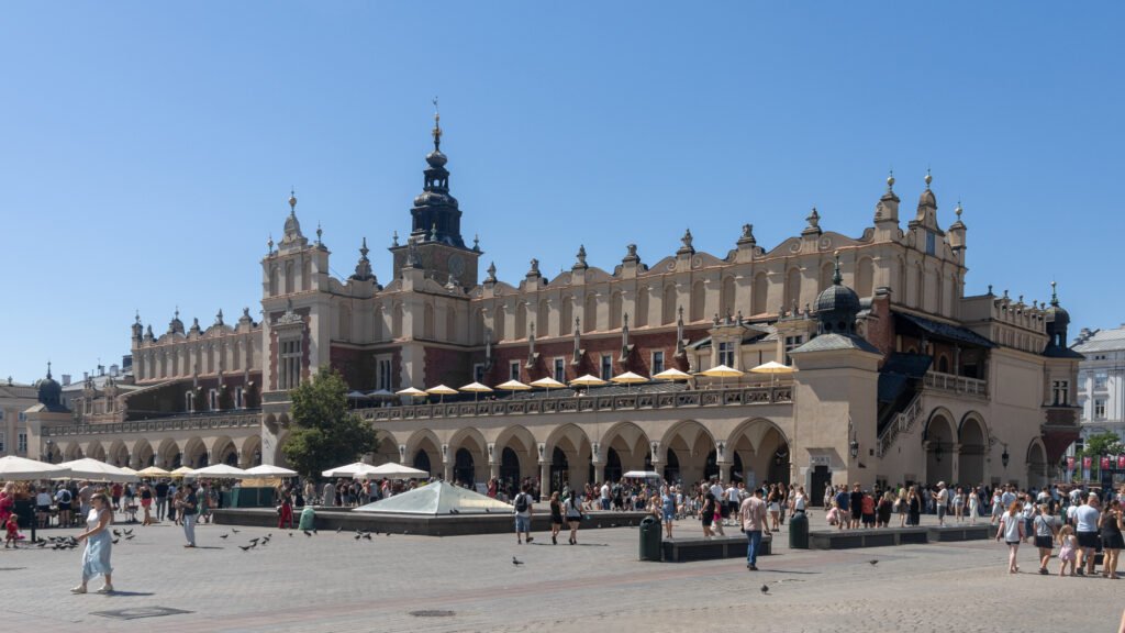 Cloth Hall Krakow | Krista the Explorer Sukiennice Cloth Hall in Kraków's Main Market Square during a weekend in Krakow.
