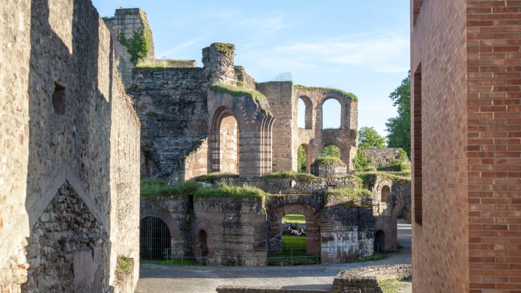 Kaiserthermen Trier | Krista the Explorer Roman ruins of ancient bath house in historic German town.
