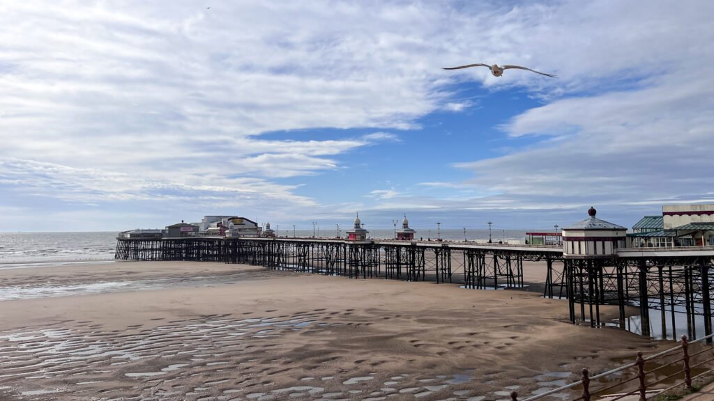 North Pier Blackpool | Krista the Explorer One of the best things to do in Blackpool walk along North Pier.