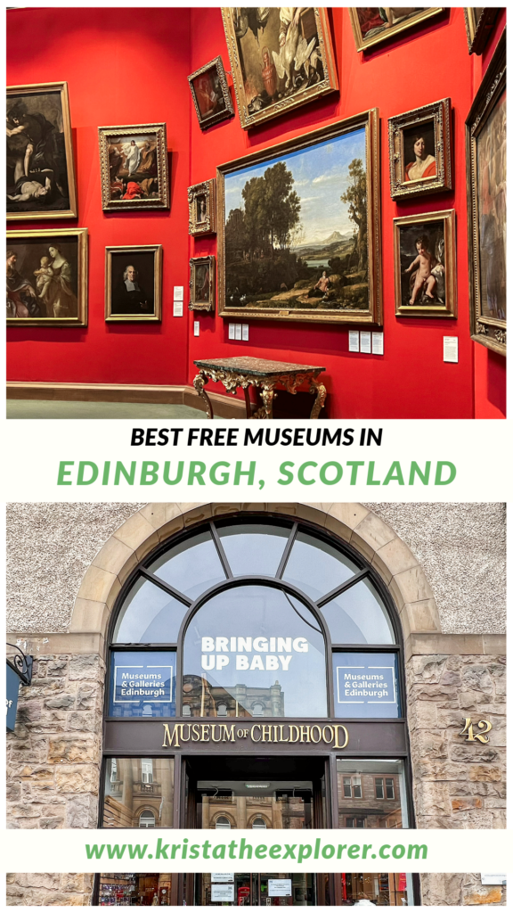 Edinburgh | Krista the Explorer Two free museums in Edinburgh located in the old town.